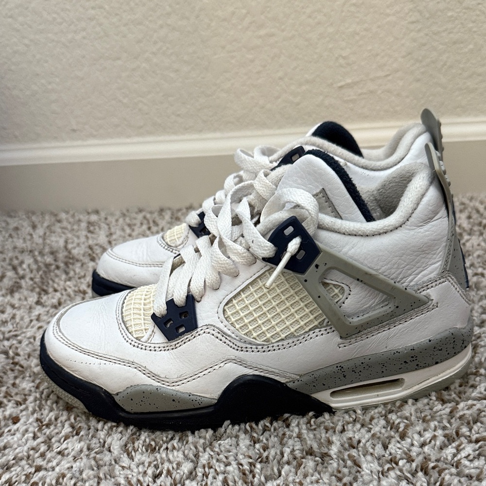 Kids White and Gray Jordan’s